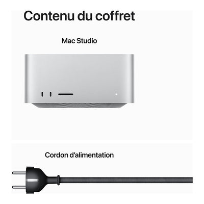 Mac Studio, Apple M2 Max avec CPU 12 cœurs, GPU 30 cœurs